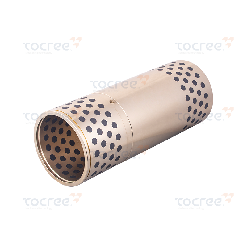 Solid Self-Lubricating Bearing (Brass Copper Sleeve + Graphite)